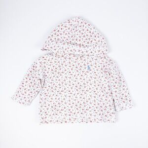 Ralph‎ Lauren Baby 6m Cotton Floral Print Long Sleeve Shirt Pullover Logo